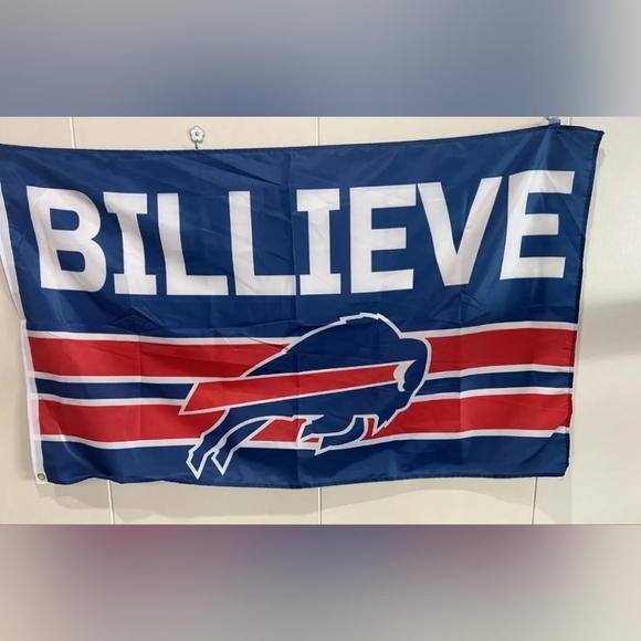 Buffalo Bills Billieve Flag/Banner 3x5 ●New● - Picture 1 of 3